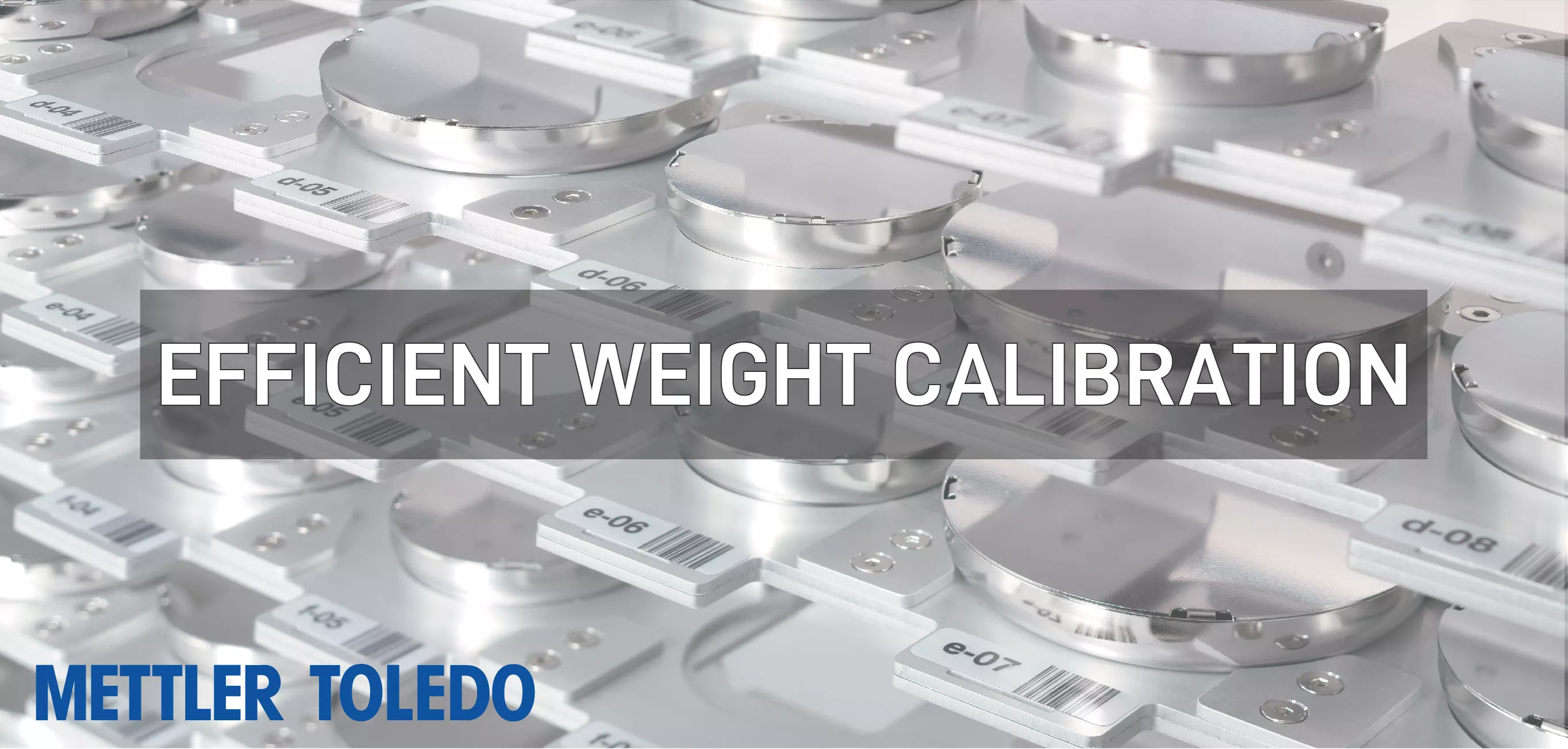 Efficient Weight Calibration by METTLER TOLEDO Webinar